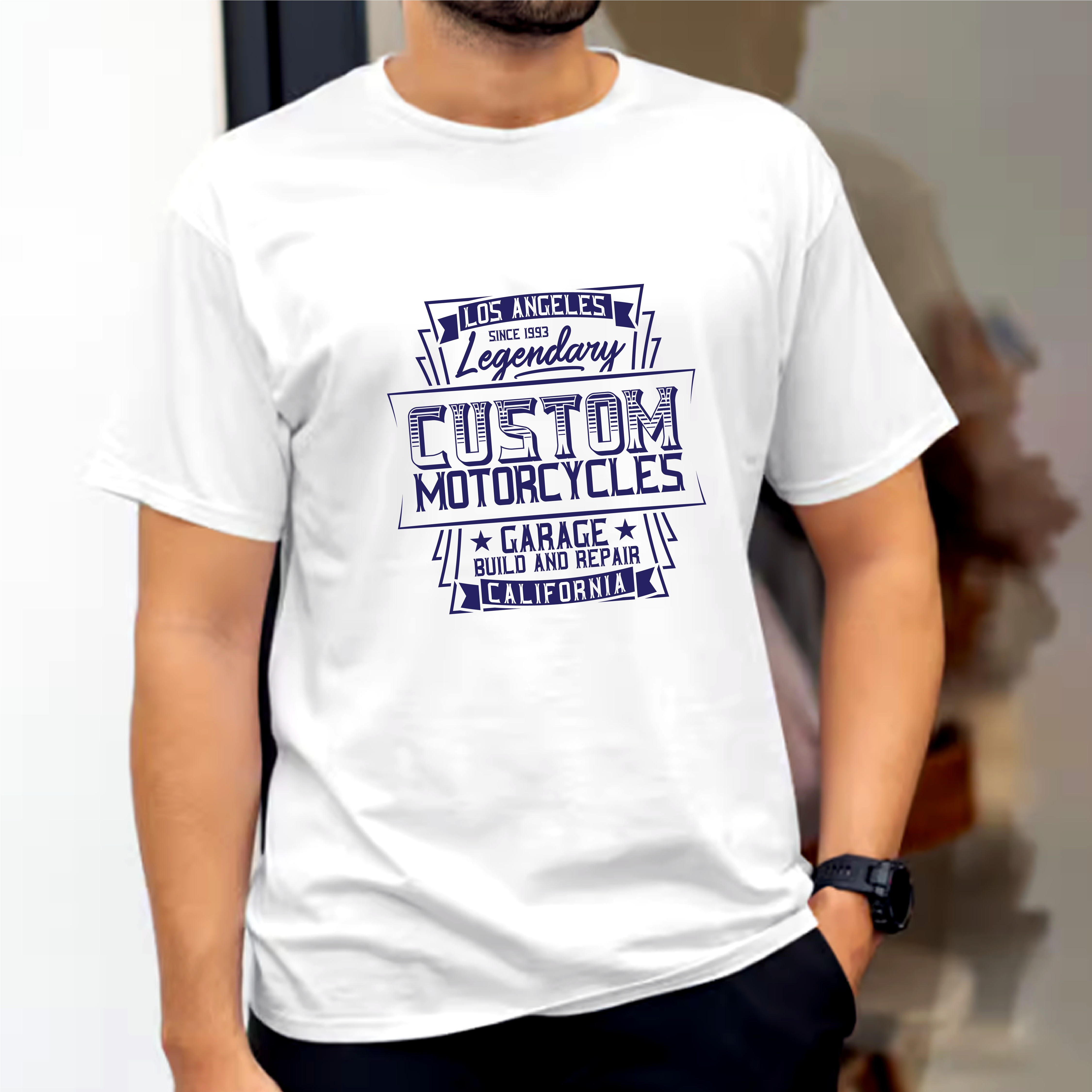 Stunning Designed T-shirt For Motorbike